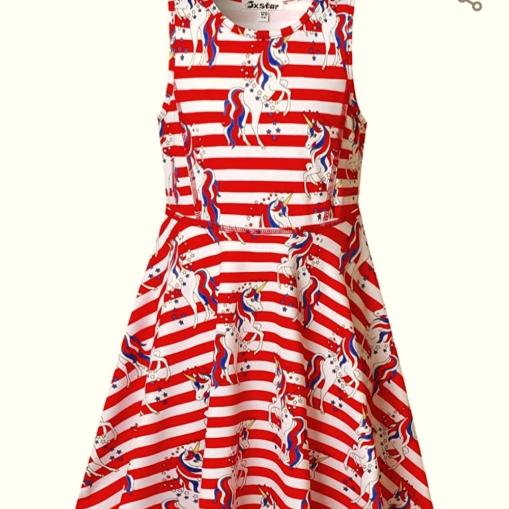 Big girls unicorn dress